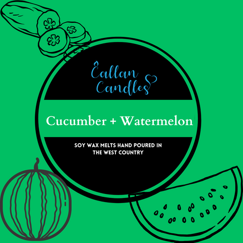 *Limited Edition* 110g Jumbo Cucumber & Watermelon Soy Wax Melt