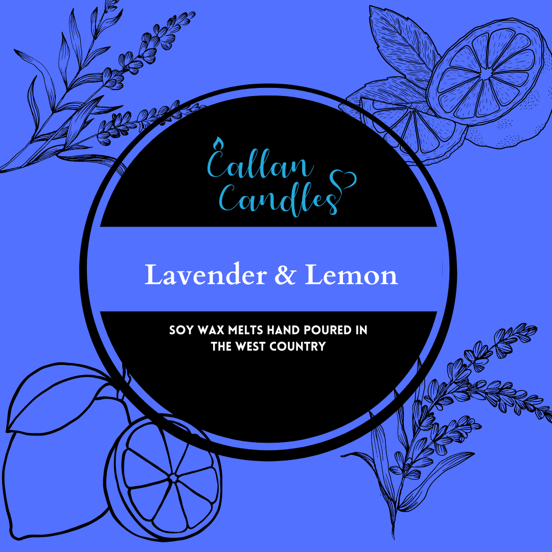 *Limited Edition* 110g Jumbo Lavender & Lemon Soy Wax Melt