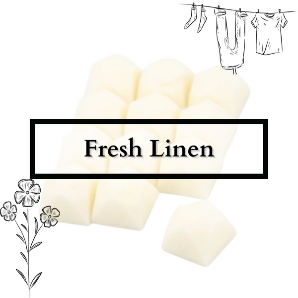 Fresh Linen 60g Gemstone Soy Wax Melt Pack