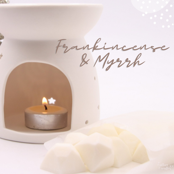 Frankincense & Myrrh Soy Wax Melts Bliss Gemstone Box